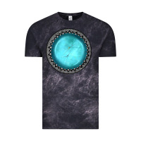 Cloud Black gemstone Vintage Tee - JahusDesignShop
