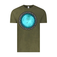 Vintage Olive gemstone Vintage Tee - JahusDesignShop