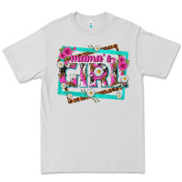 Dove Grey mamas girl Premium Tee - texasbilliewilder