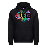 Black Queer Urban Hoodie - CowGirlArtShop