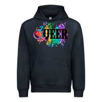 Navy Queer Urban Hoodie - CowGirlArtShop