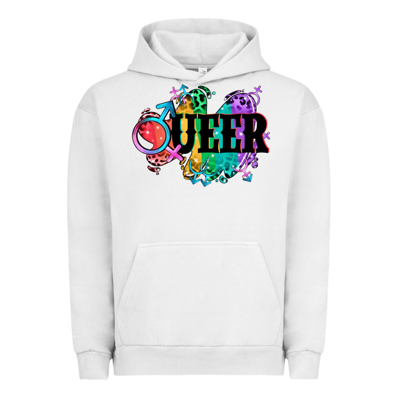 Queer Urban Hoodie by CowGirlArtShop | Teevron
