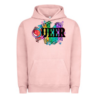 Pigment Salmon Queer Urban Hoodie - CowGirlArtShop