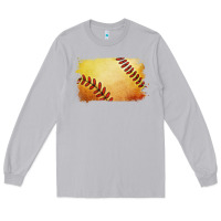 Moon Dust softball brushstroke Long Sleeve Tee - Jasminsmagicworld
