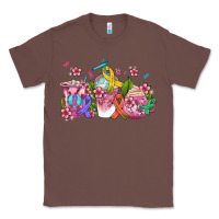Chestnut western cancer  coffee cups with ribbons Classic Tee - AdoDesignShop