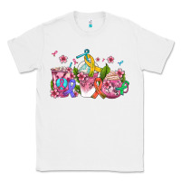 White western cancer  coffee cups with ribbons Classic Tee - AdoDesignShop
