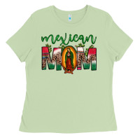 Matcha mexican mom our lady of guadalupe leopard Ladies Tee - JahusDesignShop