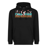 Black french bulldogs Heavyweight Hoodie - Jasminsmagicworld