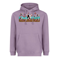 Lavender french bulldogs Heavyweight Hoodie - Jasminsmagicworld