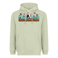 Matcha french bulldogs Heavyweight Hoodie - Jasminsmagicworld