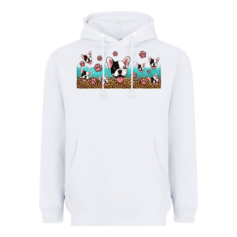 French Bulldogs Heavyweight Hoodie by Jasminsmagicworld | Teevron