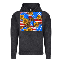 Vintage Black basic sunflower and leopard Vintage Hoodie - AdoDesignShop