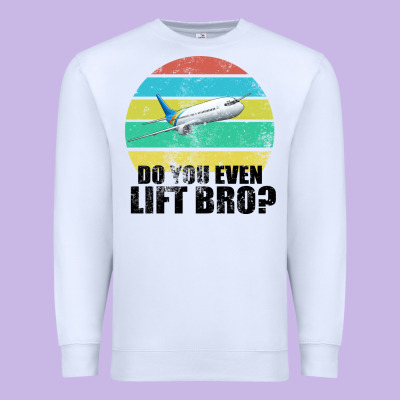Do You Even Lift Bro Premium Sweatshirt Designed By Bettercallsaul