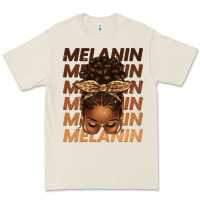 Bone melanin afro messy bun Premium Tee - texasbilliewilder
