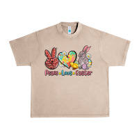 French Oak peace love easter Urban Heavy Tee - AdoDesignShop