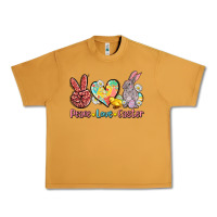 Peanut Butter peace love easter Urban Heavy Tee - AdoDesignShop