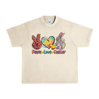 Sandshell peace love easter Urban Heavy Tee - AdoDesignShop