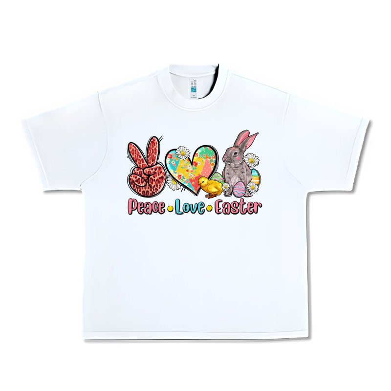 Peace Love Easter Urban Heavy Tee by AdoDesignShop | Teevron