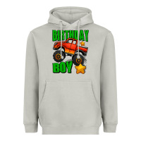 Moon Dust birthday boy monster truck Heavyweight Hoodie - Jasminsmagicworld
