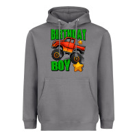 Storm birthday boy monster truck Heavyweight Hoodie - Jasminsmagicworld