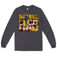 Smoke softball dad Long Sleeve Tee - Jasminsmagicworld