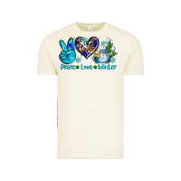 Vintage Arctic peace love winter ado Vintage Tee - AdoDesignShop