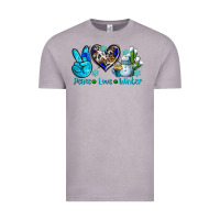 Vintage Zinc peace love winter ado Vintage Tee - AdoDesignShop