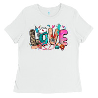 White love nurse Ladies Tee - Zillion Design Studio