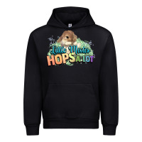 Black Little mister hops a lot Easter day Urban Hoodie - HowdyJamesFarm