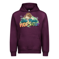 Mauve Wine Little mister hops a lot Easter day Urban Hoodie - HowdyJamesFarm