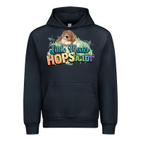 Navy Little mister hops a lot Easter day Urban Hoodie - HowdyJamesFarm