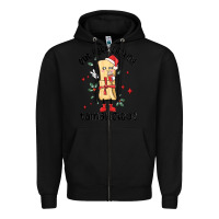Black out here looking tamalicious christmas tamale Zipper Hoodie - MaliasSmallBusiness