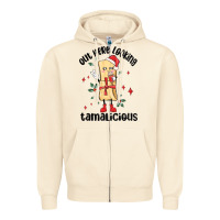 Sandshell out here looking tamalicious christmas tamale Zipper Hoodie - MaliasSmallBusiness
