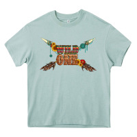 Arona wild one with gemstone and sunflower Heavy Core Tee - Artiststas