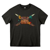 Asphalt wild one with gemstone and sunflower Heavy Core Tee - Artiststas