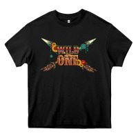 Black wild one with gemstone and sunflower Heavy Core Tee - Artiststas