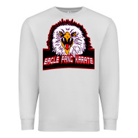 Dove Grey Eagle Fang Karate Premium Sweatshirt - Bettercallsaul