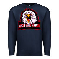 Navy Eagle Fang Karate Premium Sweatshirt - Bettercallsaul