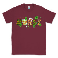 Burgundy st patricks day nurse Classic Tee - BarkalooDesign