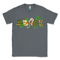 Charcoal Heather st patricks day nurse Classic Tee - BarkalooDesign