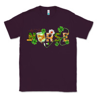 Plum st patricks day nurse Classic Tee - BarkalooDesign
