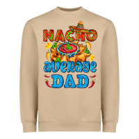 Mushroom nacho average dad with nacho Heavyweight Sweatshirt - AdoDesignShop