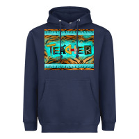 Navy teacher mousepad Heavyweight Hoodie - BarkalooDesign