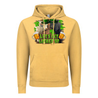 Vintage Mustard let's get lucked up charolais and black angus bull Vintage Hoodie - RanaPortraitStore