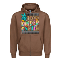 Chestnut team kindergarten Zipper Hoodie - NancyCooperArtShop
