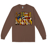 Chestnut softball mom Long Sleeve Tee - Jasminsmagicworld