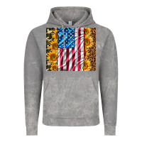 Cloud Rock american realistic flag Vintage Hoodie - AdoDesignShop