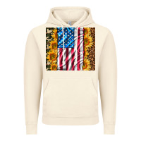 Vintage Artic american realistic flag Vintage Hoodie - AdoDesignShop