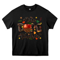 Black one dope teacher Heavy Core Tee - texasbilliewilder