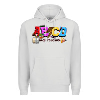 Abcd Back To School Premium Hoodie | Teevron